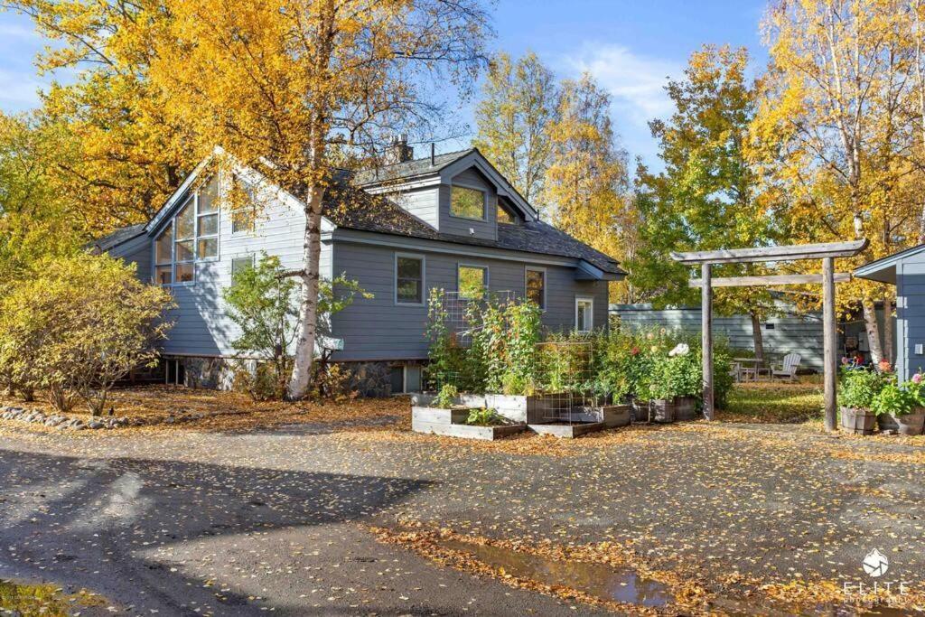 Fireweed Gardens In Roger's Park Anchorage